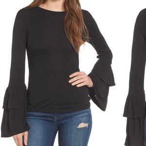 Leith Bell-Sleeved Top